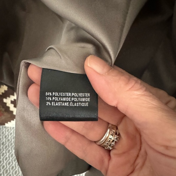 Lafayette 148 Shiny Black Blazer - Picture 5 of 5